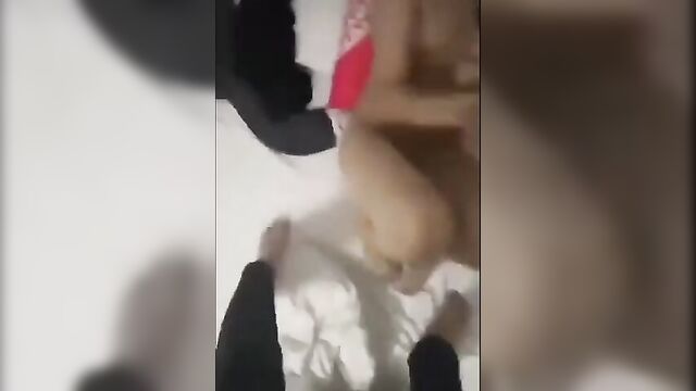 Chinese drunken mistress stripped naked - 5 image