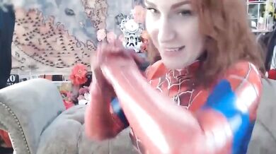 Red haired sexy Mom enjoys BBC doggy style