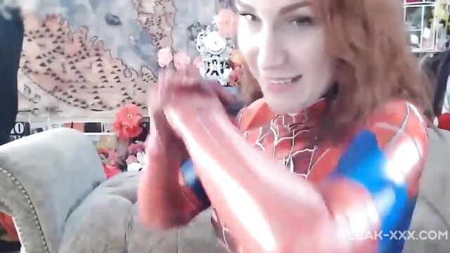 Red haired sexy Mom enjoys BBC doggy style