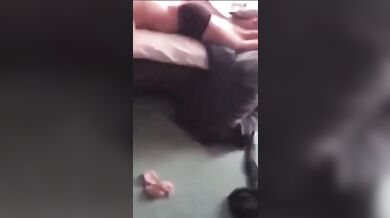 Sleeping Whore Had A Clothes Hanger Shoved Up Her Pussy