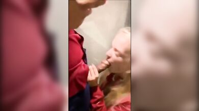 Blonde Bitch Loves Sucking Black Cock