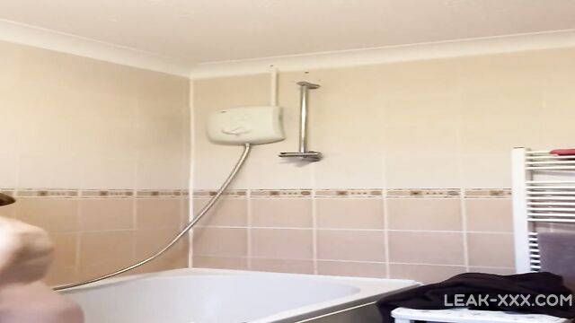 Rebecca Squires with small tits in the shower part 2 - 5 image