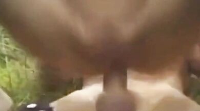 Horny Asian Amateur Couple's Outdoor Sex