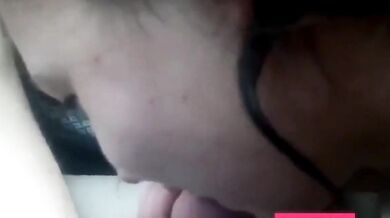 Pretty Russian Amateur Gives a Blowjob in a Car