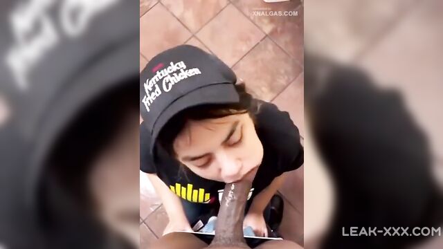 Black man with gigantic cock fucks 18 yo white girl before party