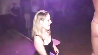 Young Girl Licks Dick During Striptease