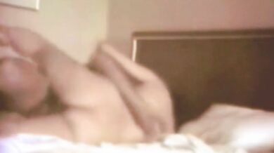 Horny couple fucking on Webcam in New Jersey Hotel
