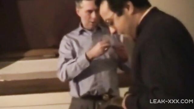 French Mature Blonde Mom Gangbanged by Four Men - 3 image