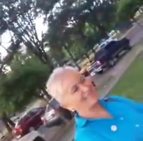 Spanish naked plumpy female baths in public in Valencia city