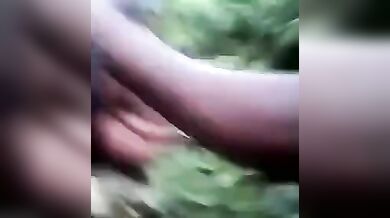 African fat naked witch caught part I