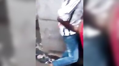 Indian Horny Whore Fucked in Street