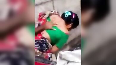 Indian Horny Whore Fucked in Street