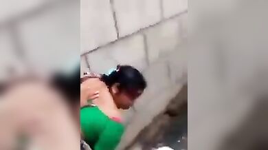 Indian Horny Whore Fucked in Street