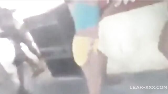 Brasil Whore Fighting Top And Bra Ripped Of In Public - 1 image