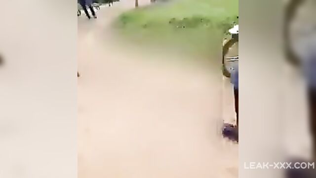 Two african sluts paraded naked - 1 image
