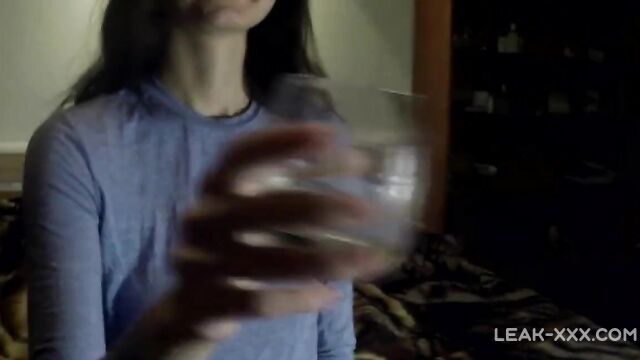 Drunk girl has her tiny ass fucked by big dick - 1 image