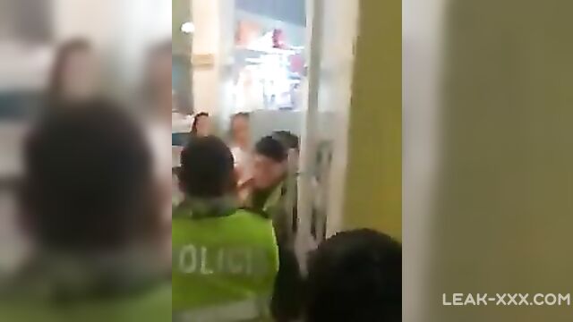 Thief Stripped Saved by Cops - 1 image