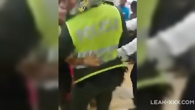 Thief Stripped Saved by Cops - 5 image