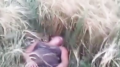 Russian drunk girl caught bottomless