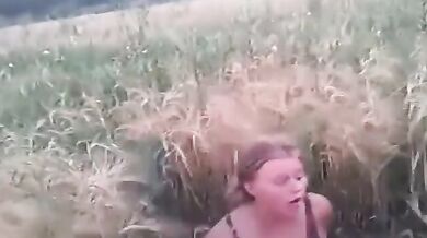 Russian drunk girl caught bottomless