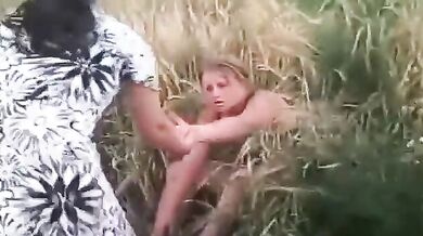Russian drunk girl caught bottomless