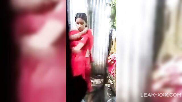 Indian Teen Changing After Bath - 2 image