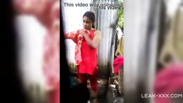 Indian Teen Changing After Bath - 3 image