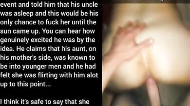 Aunt snuck into his room