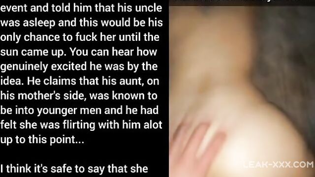 Aunt snuck into his room - 1 image