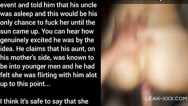 Aunt snuck into his room - 5 image