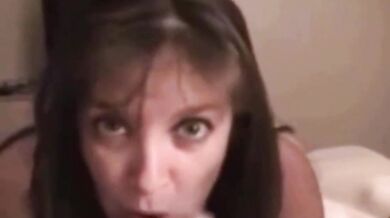 Real Mom gives Son a Blowjob