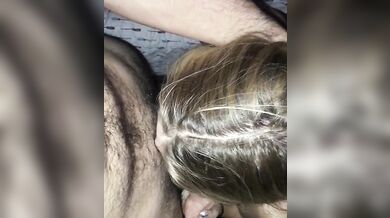 Teen Daughter sucking Father's Dick