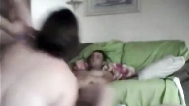 Real Family Incest Threesome - Mom, Daughter and Son