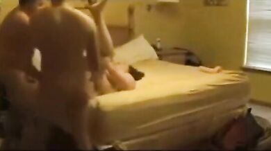 Son and Dad take turn on Mom Homemade