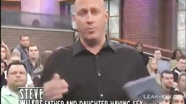 Real Father and Daughter having incest sex TV show