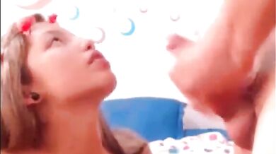 Daddy and Daughter Real Online Incest Sex on Webcam