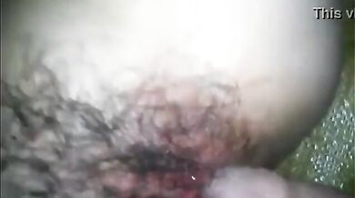 Sister opens Wet Hairy Pussy for Brother