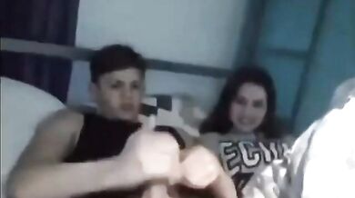 Hot Teen Sister Jerks her Brother Video Leaked