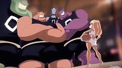 Pretty Lola Bunny fucks with the Rival Team
