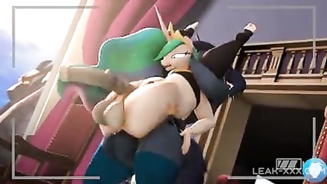 Adoring public Celestia x Luna (Cartoon) - 3 image