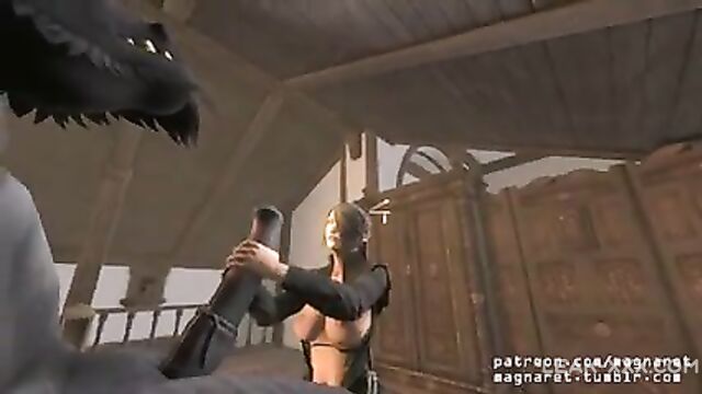 Lulu vs. Tauren SFM 3D animation 720 - 1 image