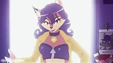 RACCOON FURRIES FUCK Femdom - SEXY FURRY YIFF ANIMATION
