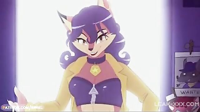 RACCOON FURRIES FUCK Femdom - SEXY FURRY YIFF ANIMATION - 1 image