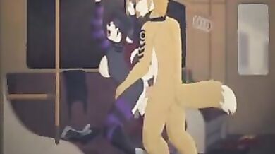 Furry Yiff Fox and Dog Rough Sex