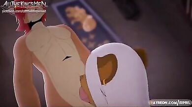 ALL THE KINGS MEN 3D FURRY YIFF ANIMATION WITH SOU