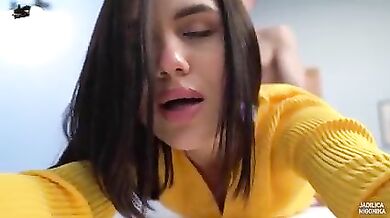 Russian father seduced his daughter and fucked her