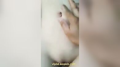 Daddy touched the pussy of his young daughter in the village