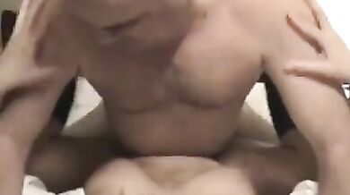 Daughter Screams at Home: Dad's Dildo Doggy Style