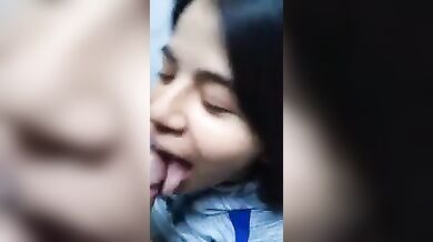 Brazilian mom gave her son a blowjob