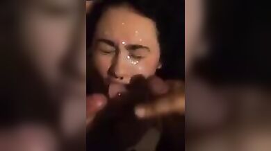 Real brother and his friend came on his sister's face